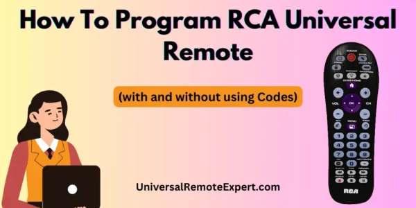 How to program RCA universal remote