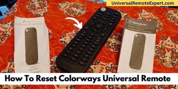 How to reset colorways universal remote
