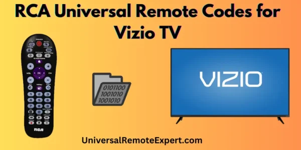 RCA universal remote codes for Vizio TV